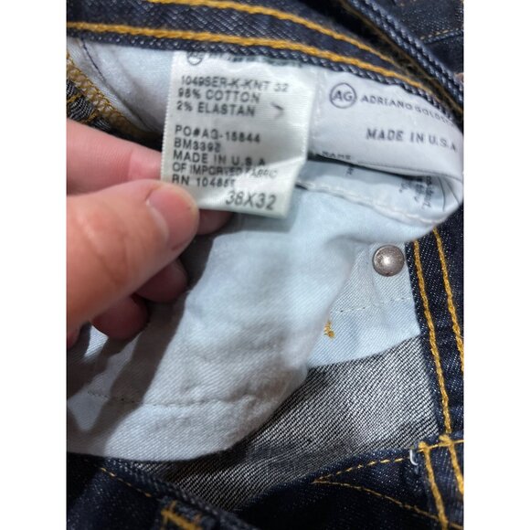 AG Adriano Goldschmied The Protege‎ Straight Leg Jeans - Size 38x34 - Picture 5 of 5